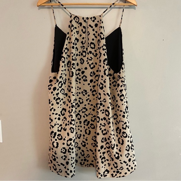 Monteau Black and Cream Patterned Top - Picture 5 of 6